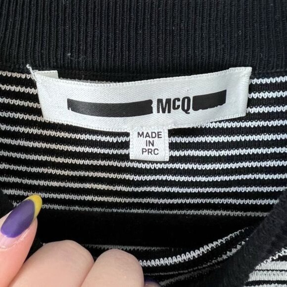 MCQ by Alexander McQueen Striped Sweater oversized XS - Picture 15 of 15